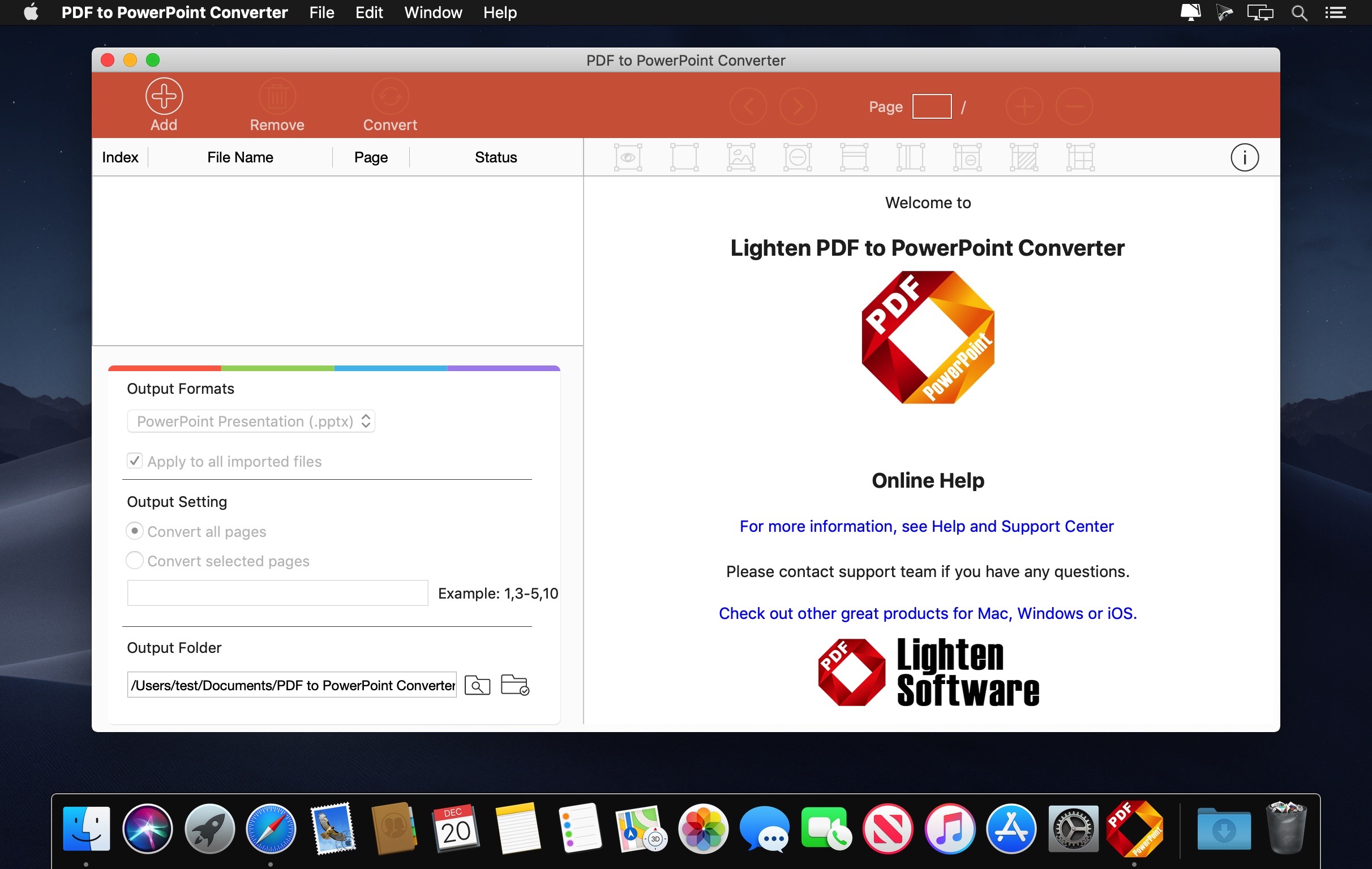 PDF to PowerPoint Converter 6.2.1
